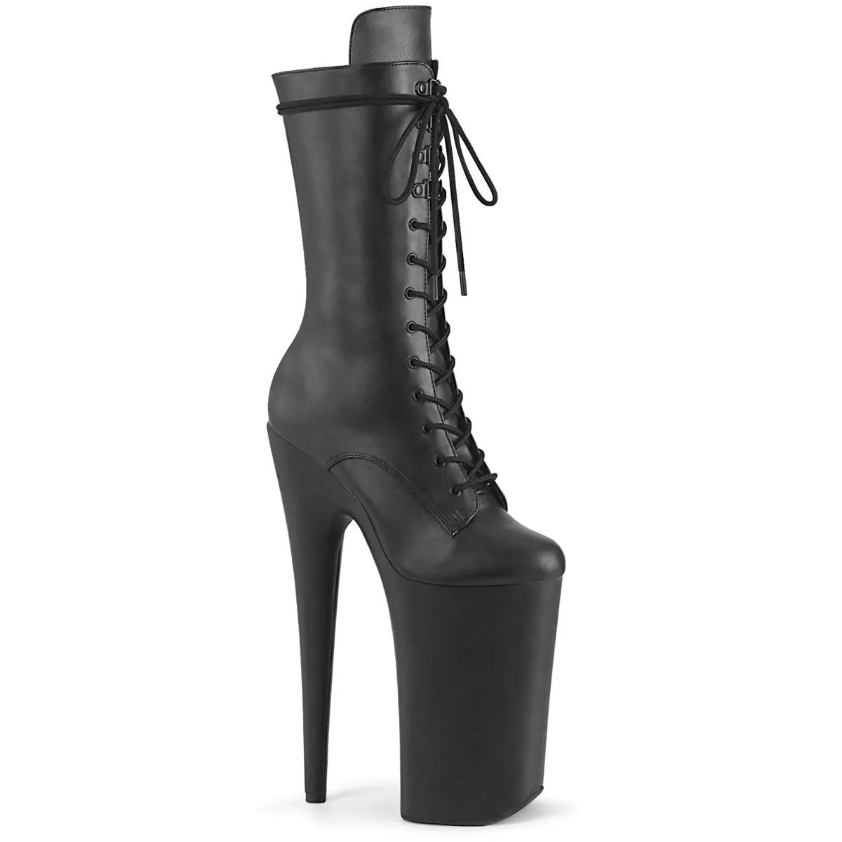 10 Inch Heel BEYOND-1050WR Black Pu