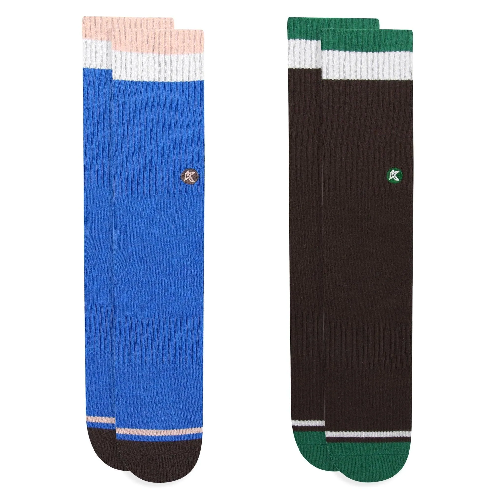 2 Pack K2 Crew Sock