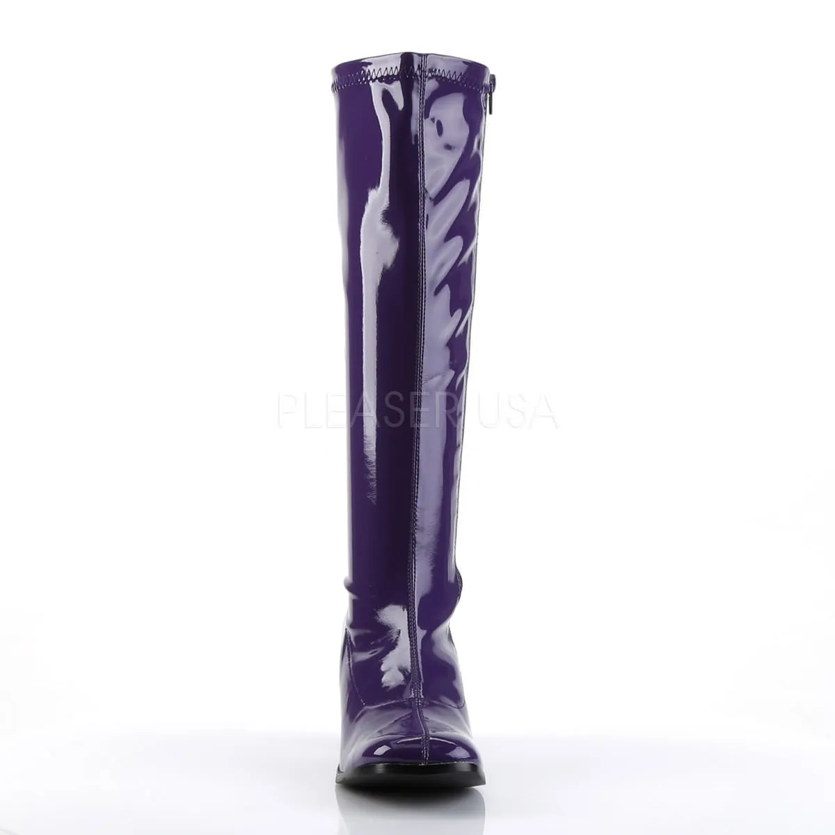 3 Inch Heel GOGO-300 Purple Pat