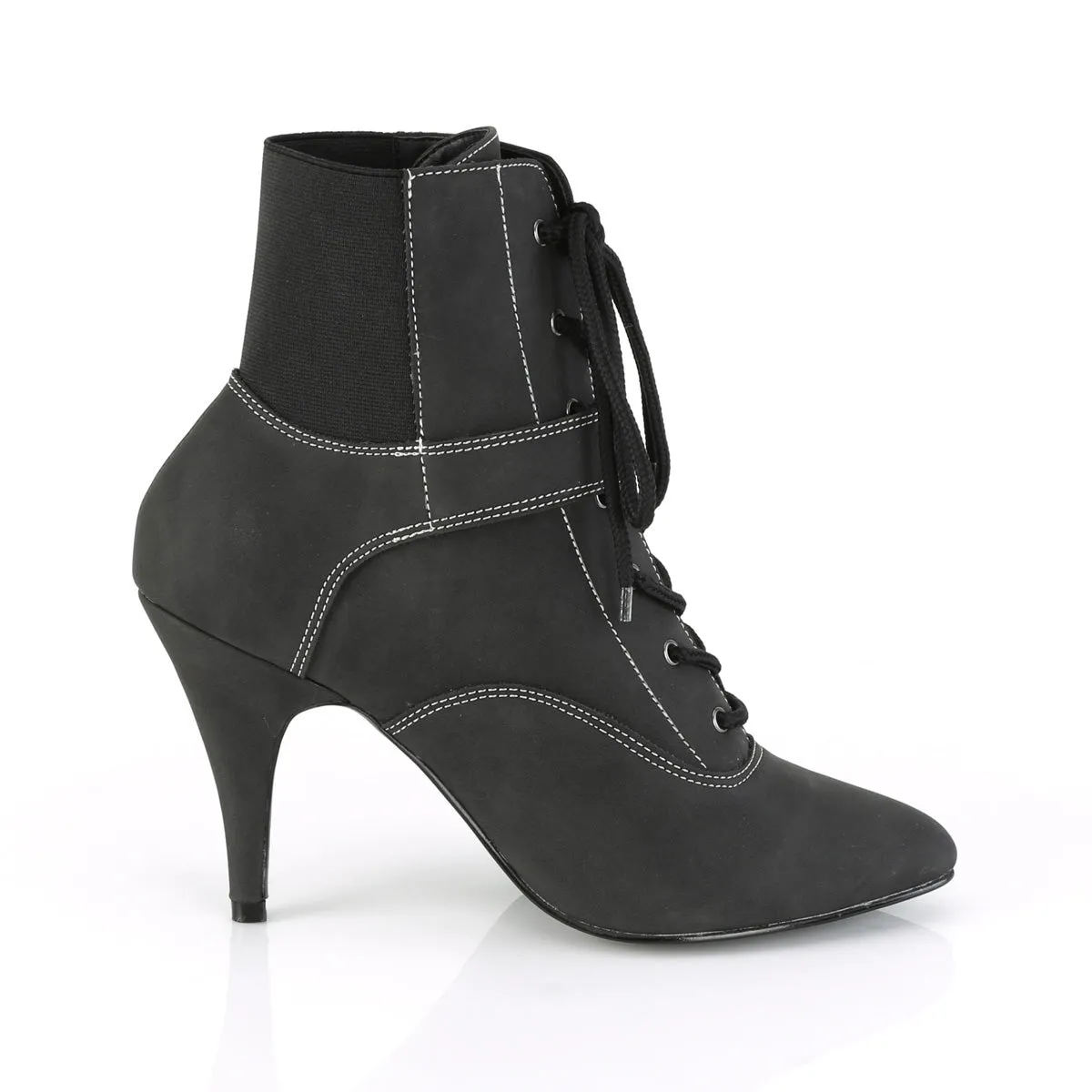 4 Inch Heel DREAM-1022 Black Nubuck