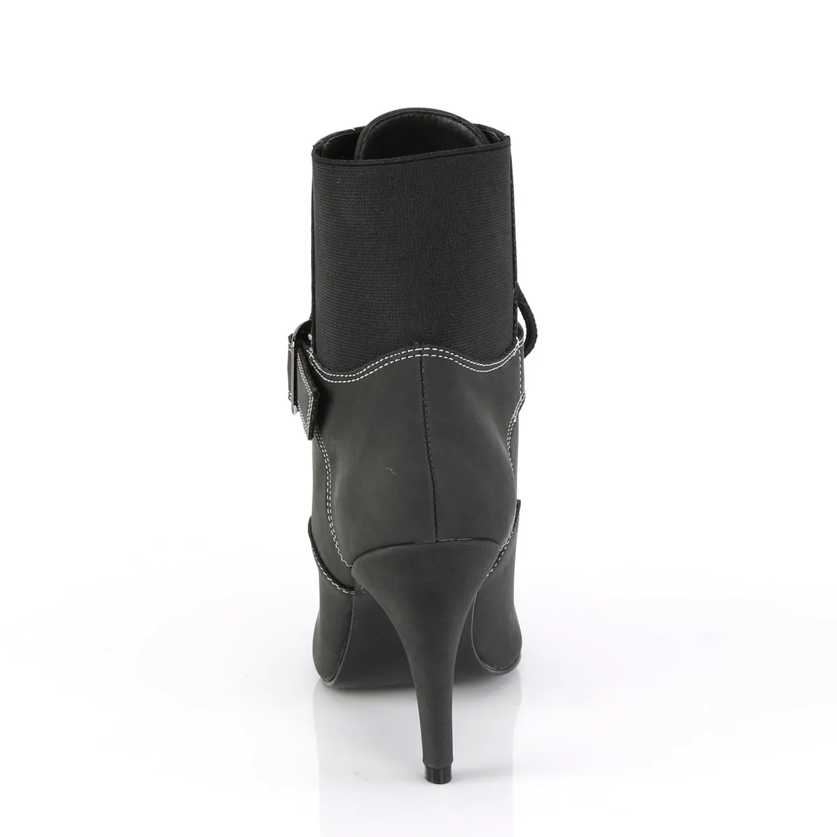 4 Inch Heel DREAM-1022 Black Nubuck