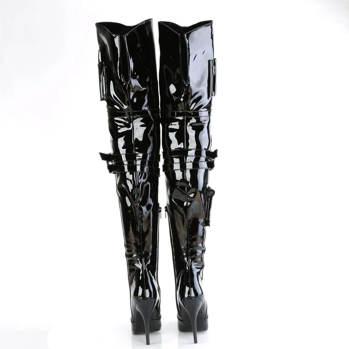 5 Inch Heel SEDUCE-3019 Black Patent