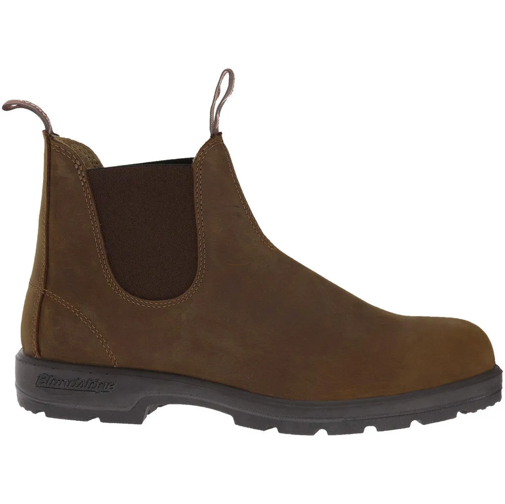 562 Water-Resistant Leather Unisex Chelsea Boots