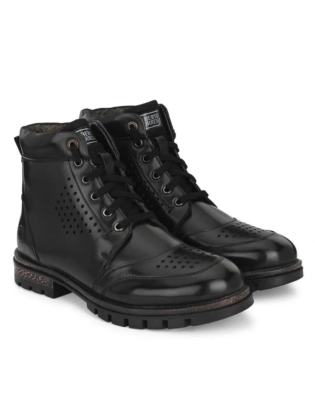 Albeto Torresi Ankel Higth Lace Up Boot For Men