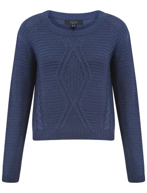 Amara Reya Yew navy jumper