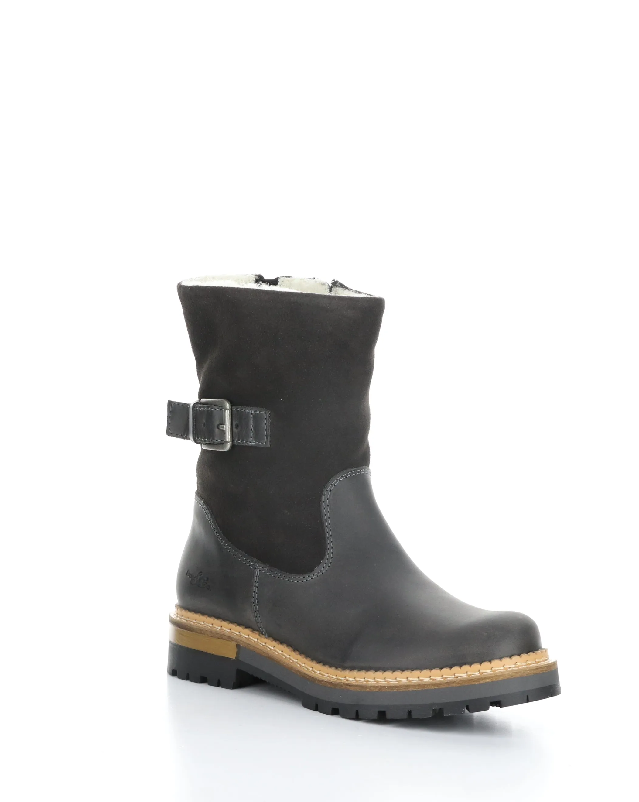 ANNEX GREY Round Toe Boots