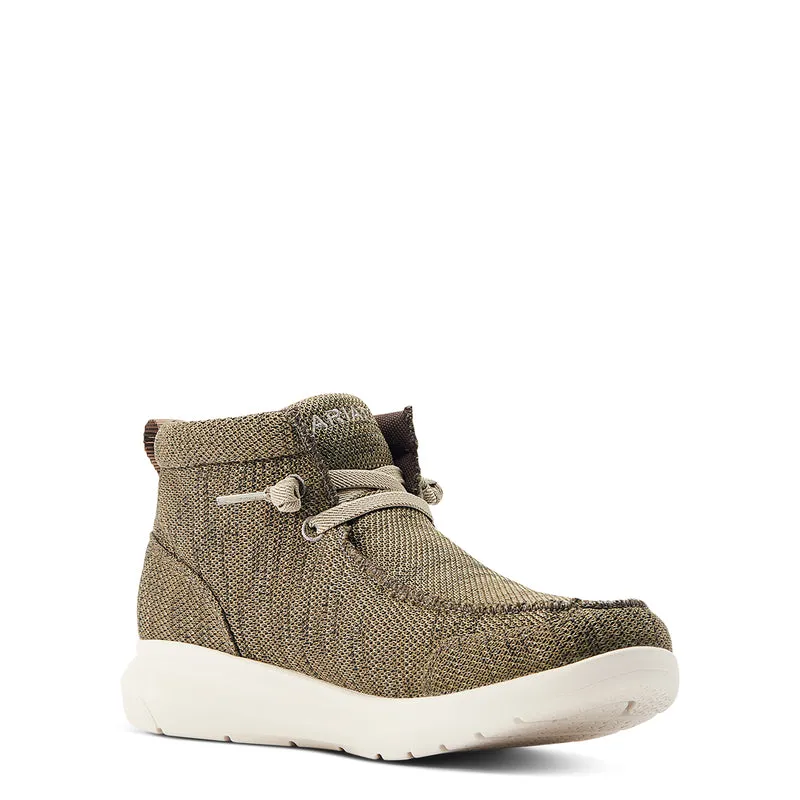 'Ariat' Men's 4 Hilo Rodeo Slip On Chukka - Heathered Olive