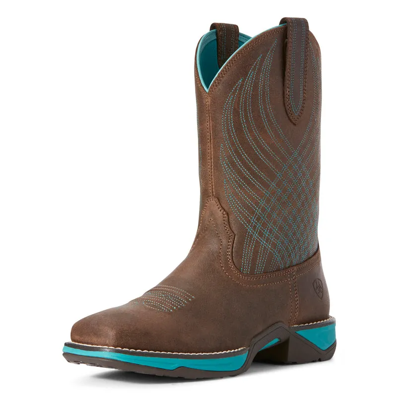 'Ariat' Women's 10 Anthem Western Square Toe - Java