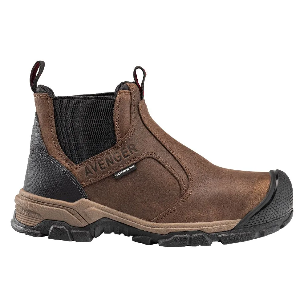 'Avenger' Women's Ripsaw Romeo EH PR WP Alloy Toe - Brown