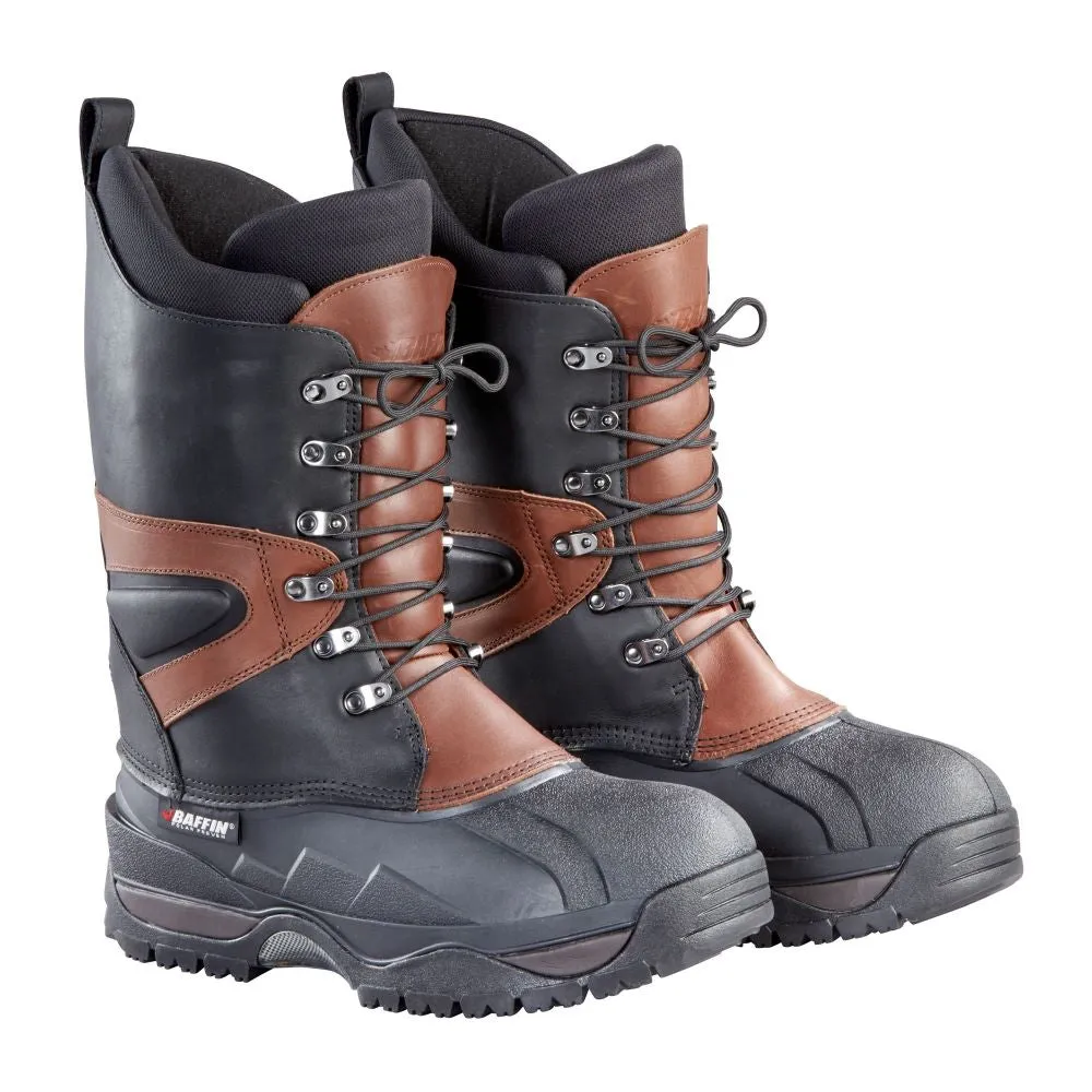 Baffin Mens Apex Insulated Waterproof Boots - Black and Bark