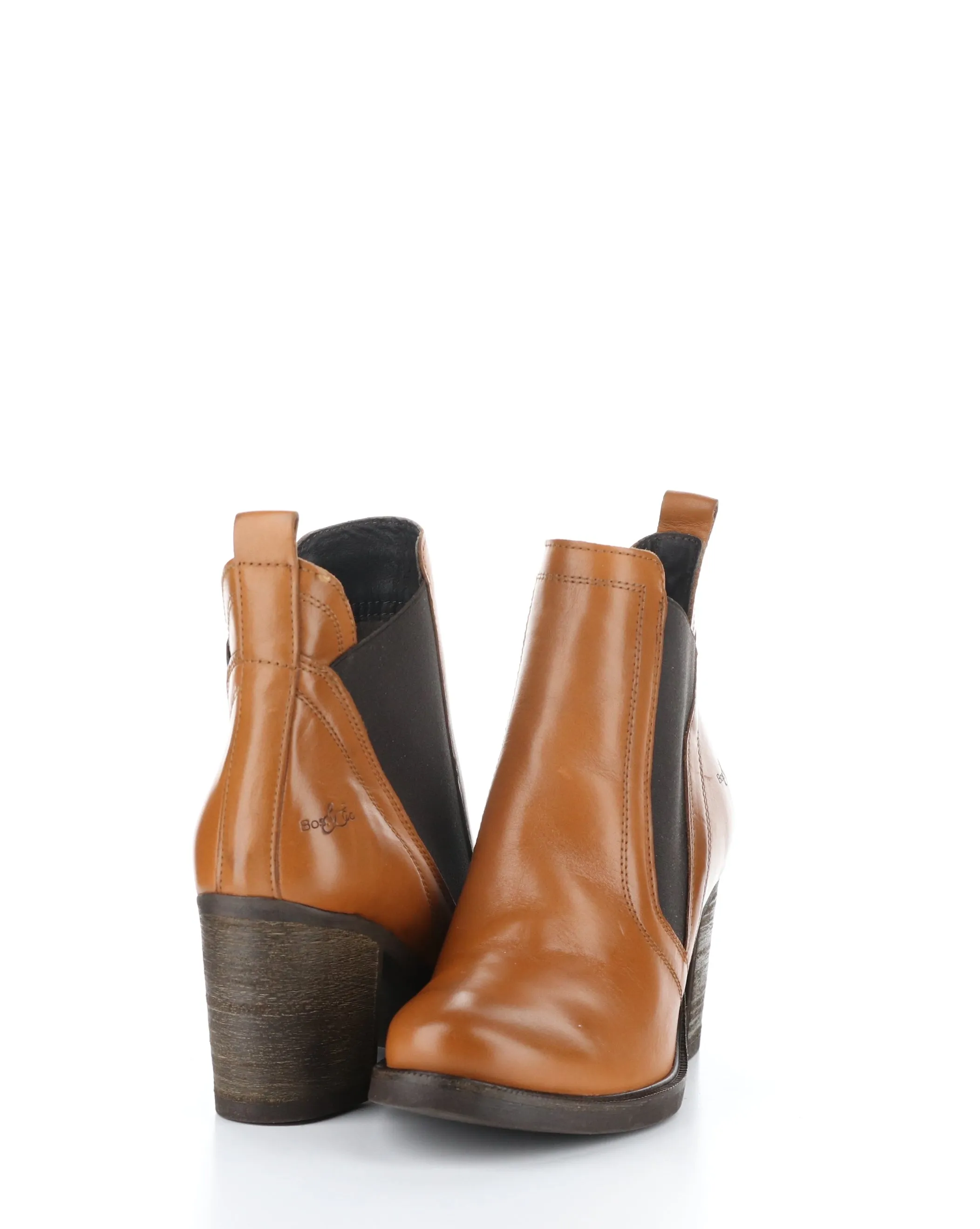 BELLINI BRITISH TAN/DK BRN Elasticated Boots