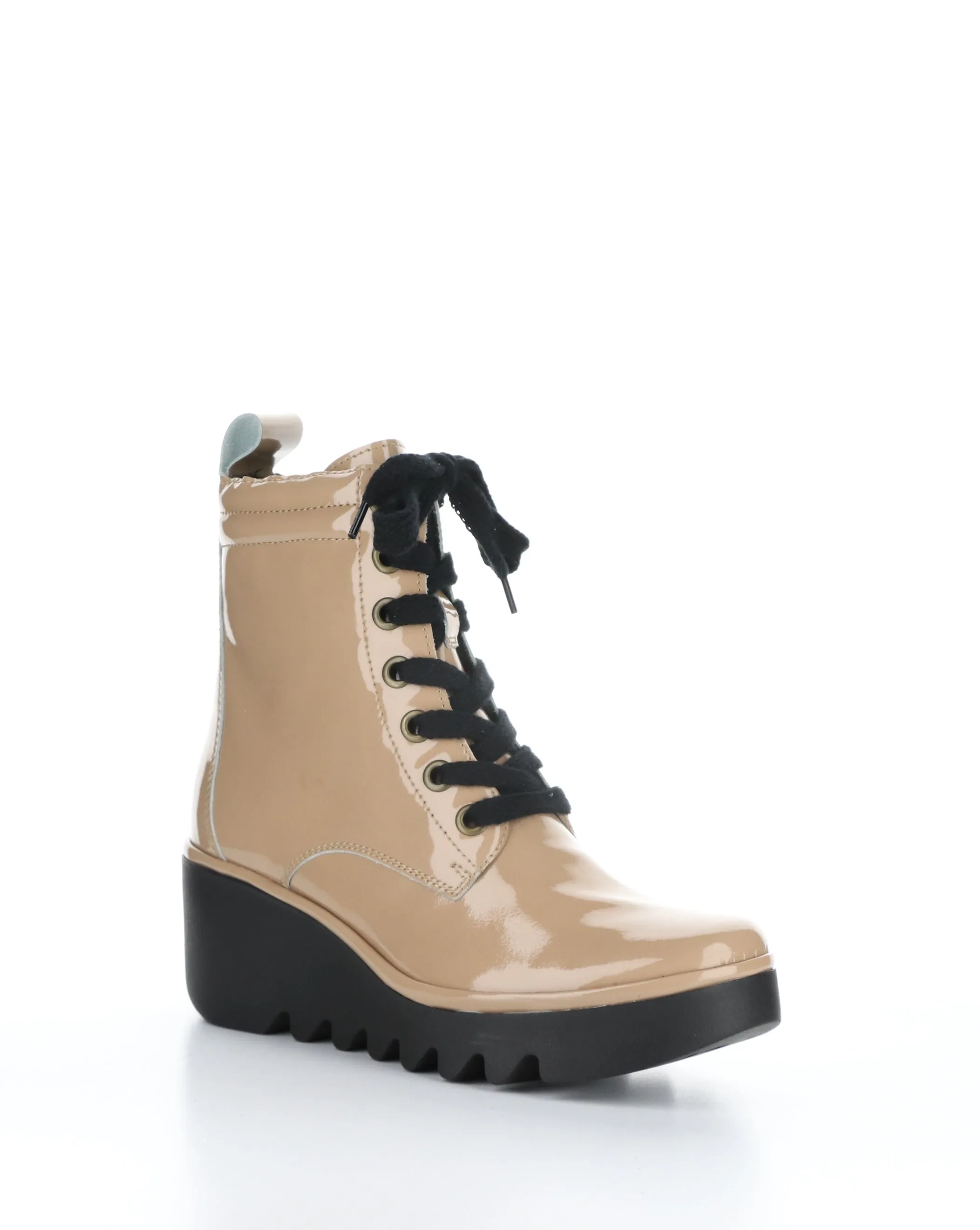 BIAZ329FLY 008 CAPPUCCINO Lace-up Boots