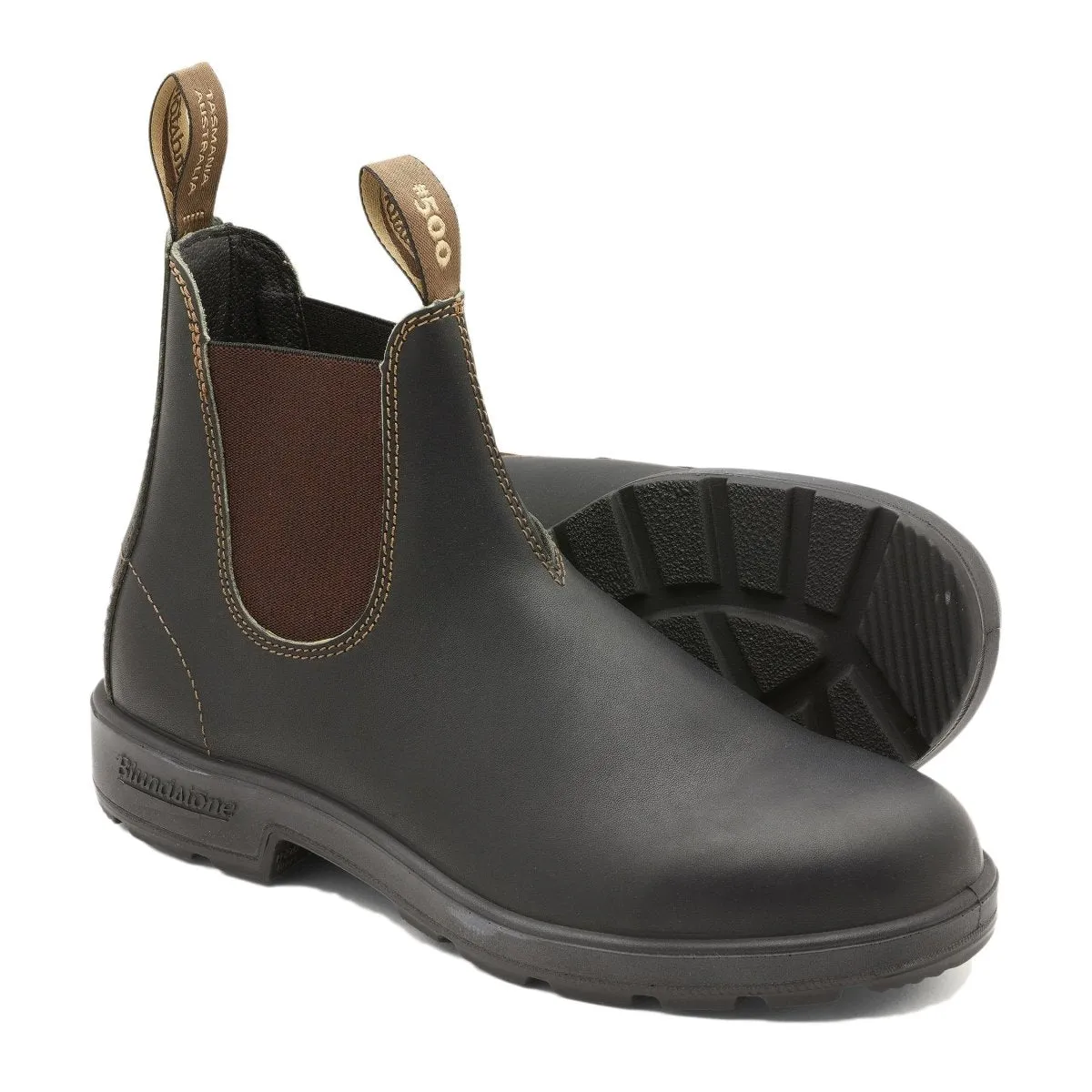 Blundstone Unisex 500 Brown Leather