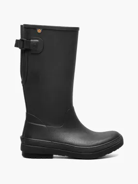 Bogs- Women's Amanda II Tall Adjustable Black Rain Boots 72786001