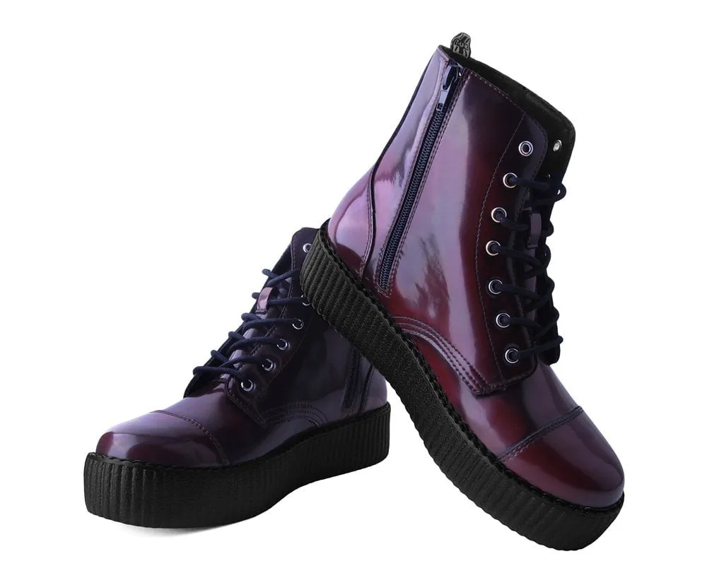 Burgundy Rub Off TUKskin 7-Eye Boot