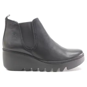 Byne349Fly Leather Women's Chelsea Ankle Boots