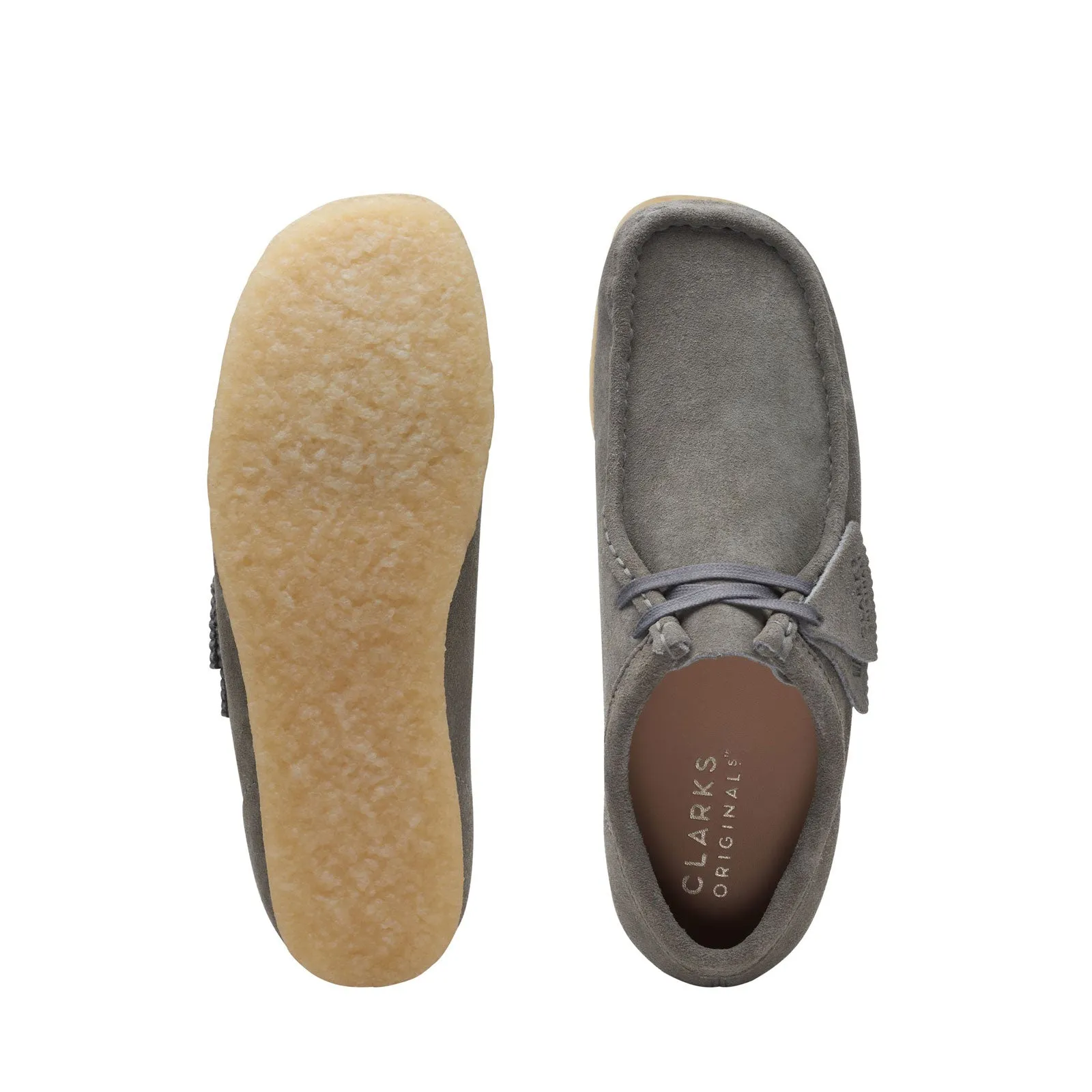 Clarks Wallabee 70535 (Gray Suede)