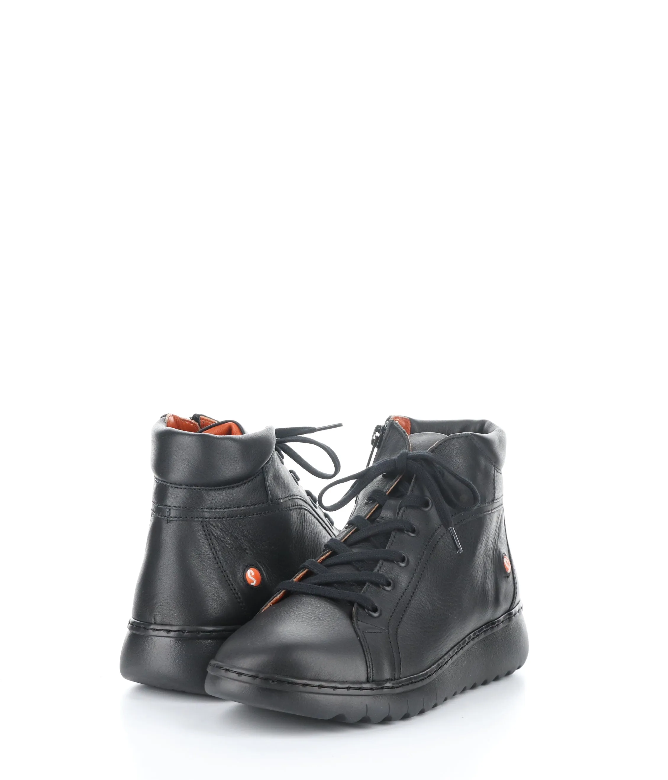 EMMA707SOF 001 BLACK Lace-up Boots