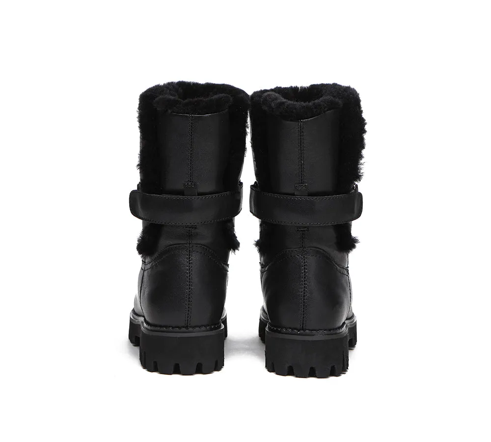 EVERAU Mid Calf Fashion Boots Tina