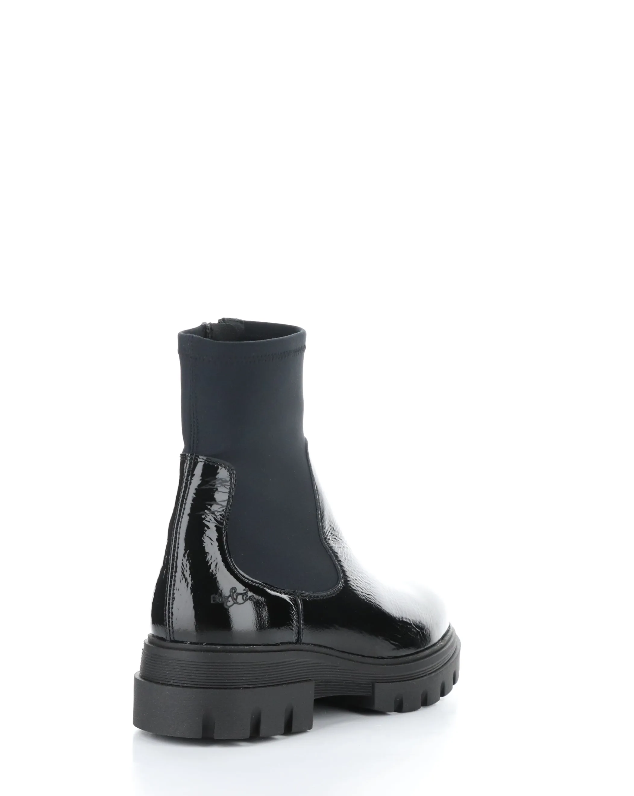 FIVE BLACK Elasticated Boots