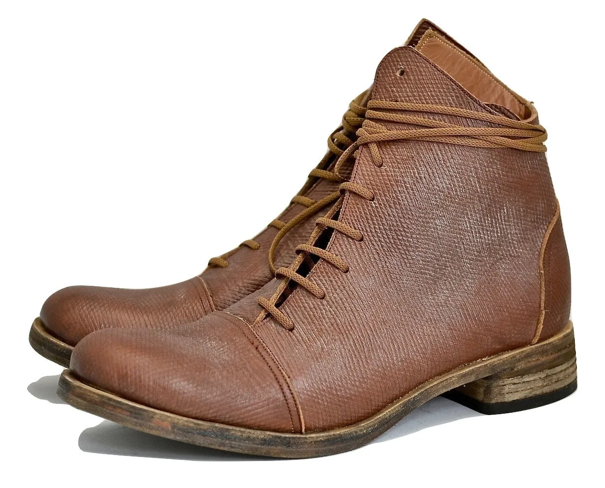 Fogey boot  |  brown Russian calf