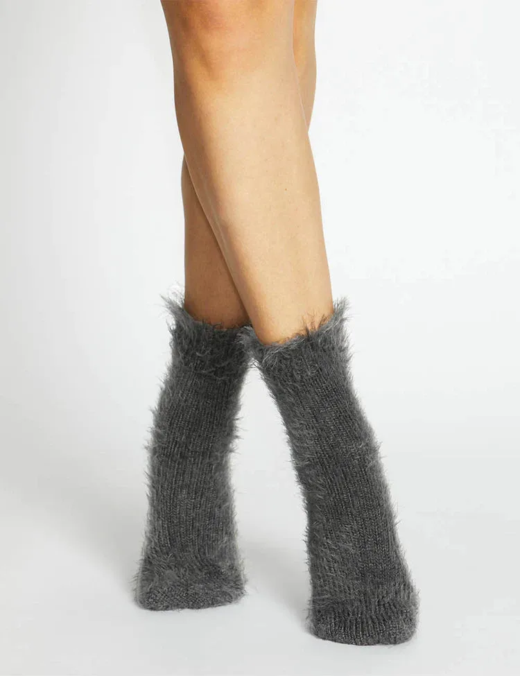 Furry Plush Sock