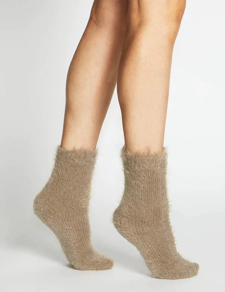 Furry Plush Sock