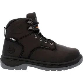 'Georgia Boot' Men's 6" OT Int. MetGuard EH WP Alloy Toe - Black