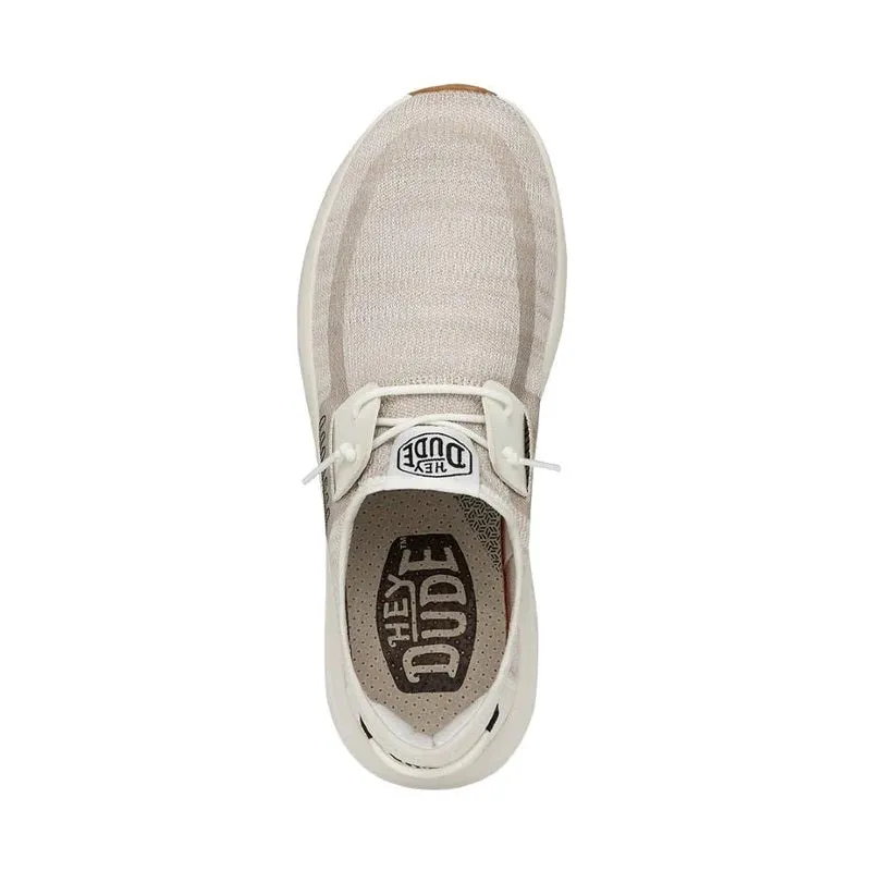 'Hey Dude' Men's Sirocco Sneaker - White