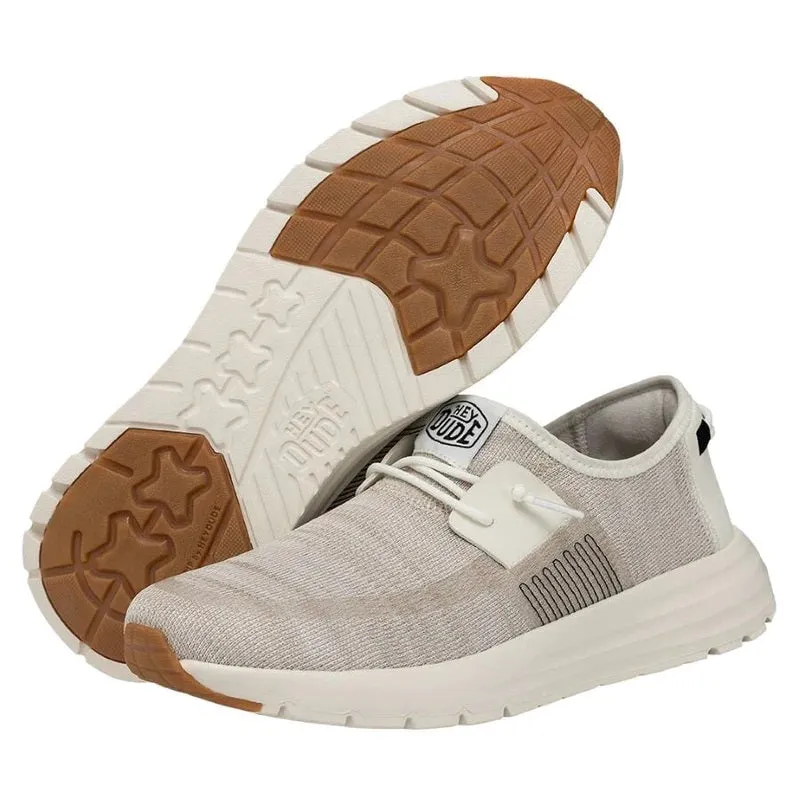 'Hey Dude' Men's Sirocco Sneaker - White