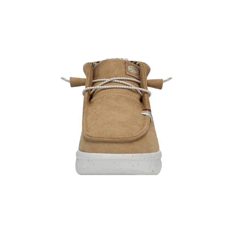 'Hey Dude' Women's Wendy Peak Hi Suede - Tan