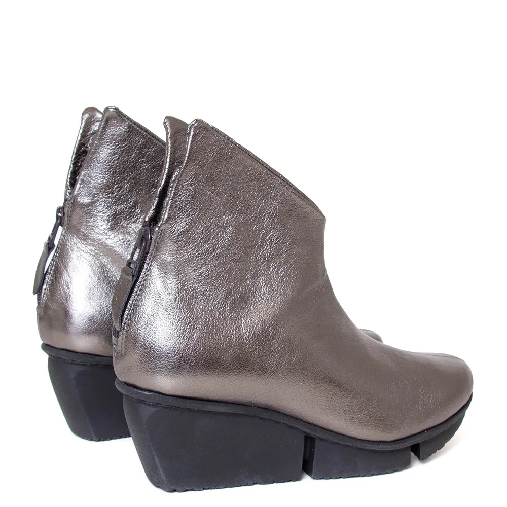 Hover Women's Leather Wedge Ankle Boot