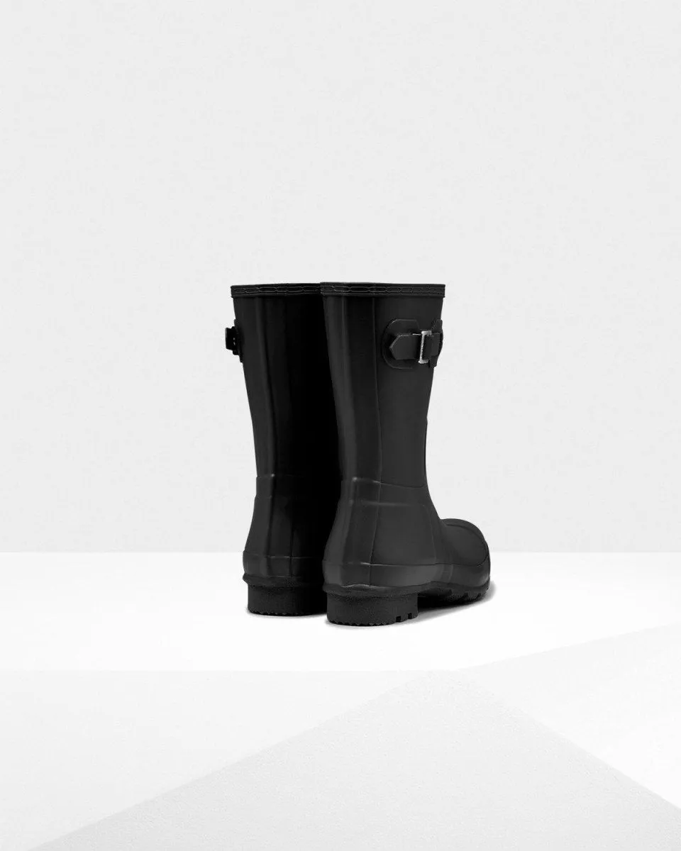 Hunter Men's Original Short Rain Boots Black