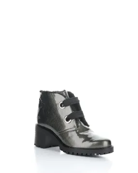 INDEX PEWTER Round Toe Boots