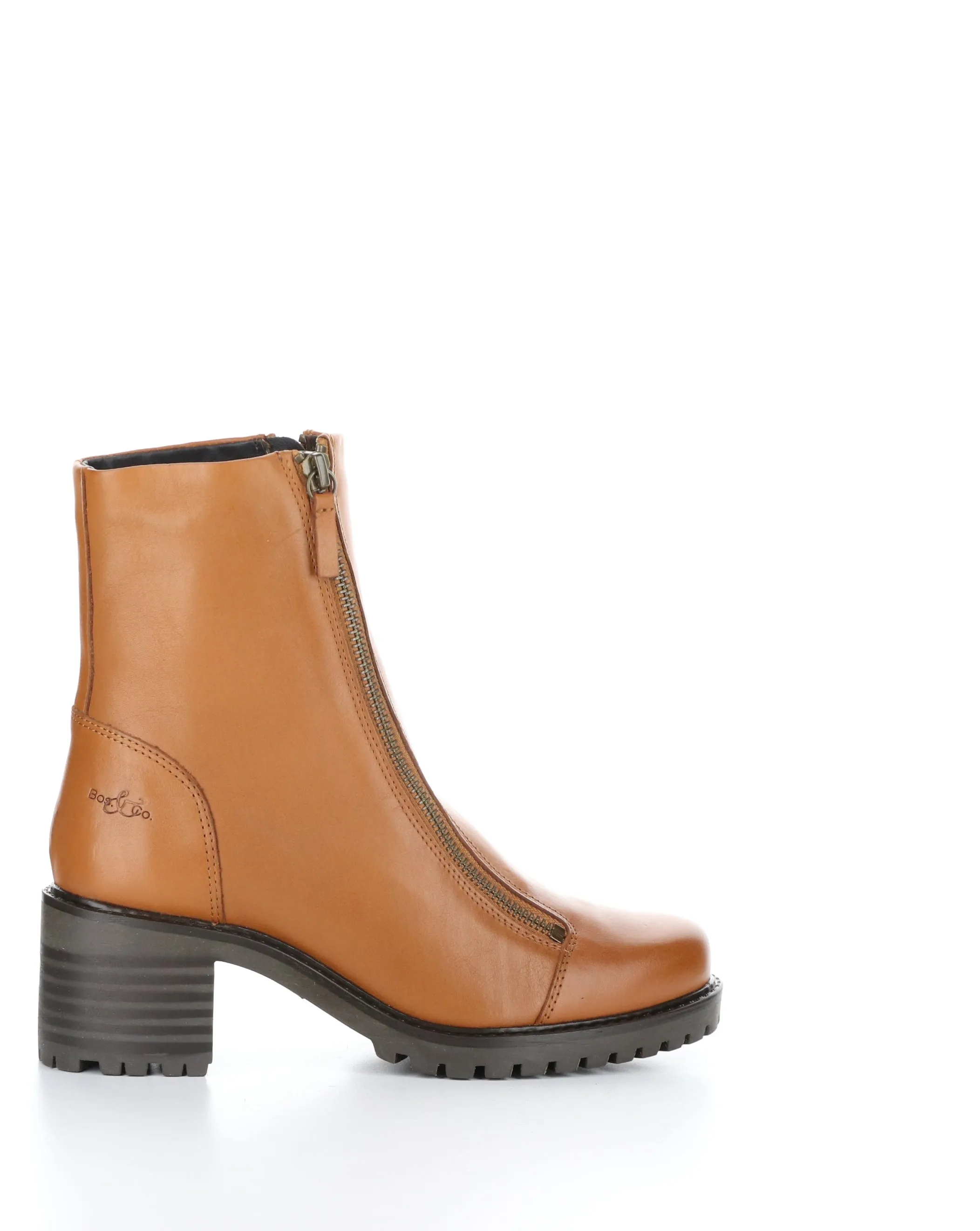 INGLE BRITISH TAN Round Toe Boots