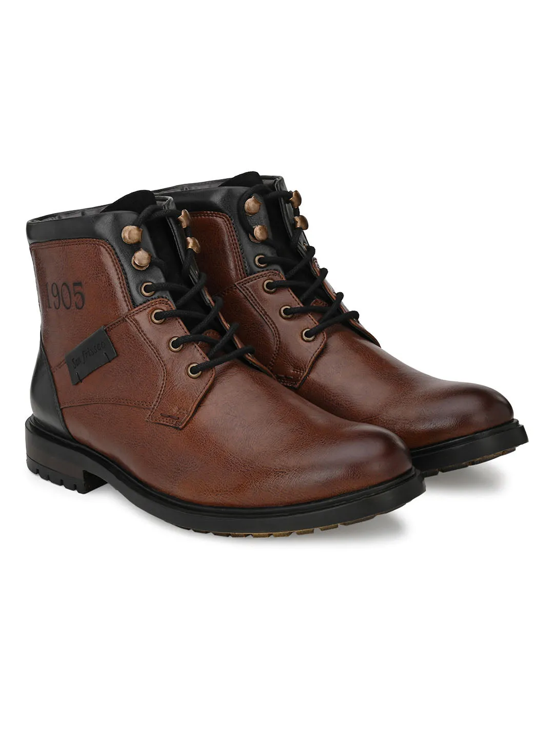 Jet-setter Lace-up Boots