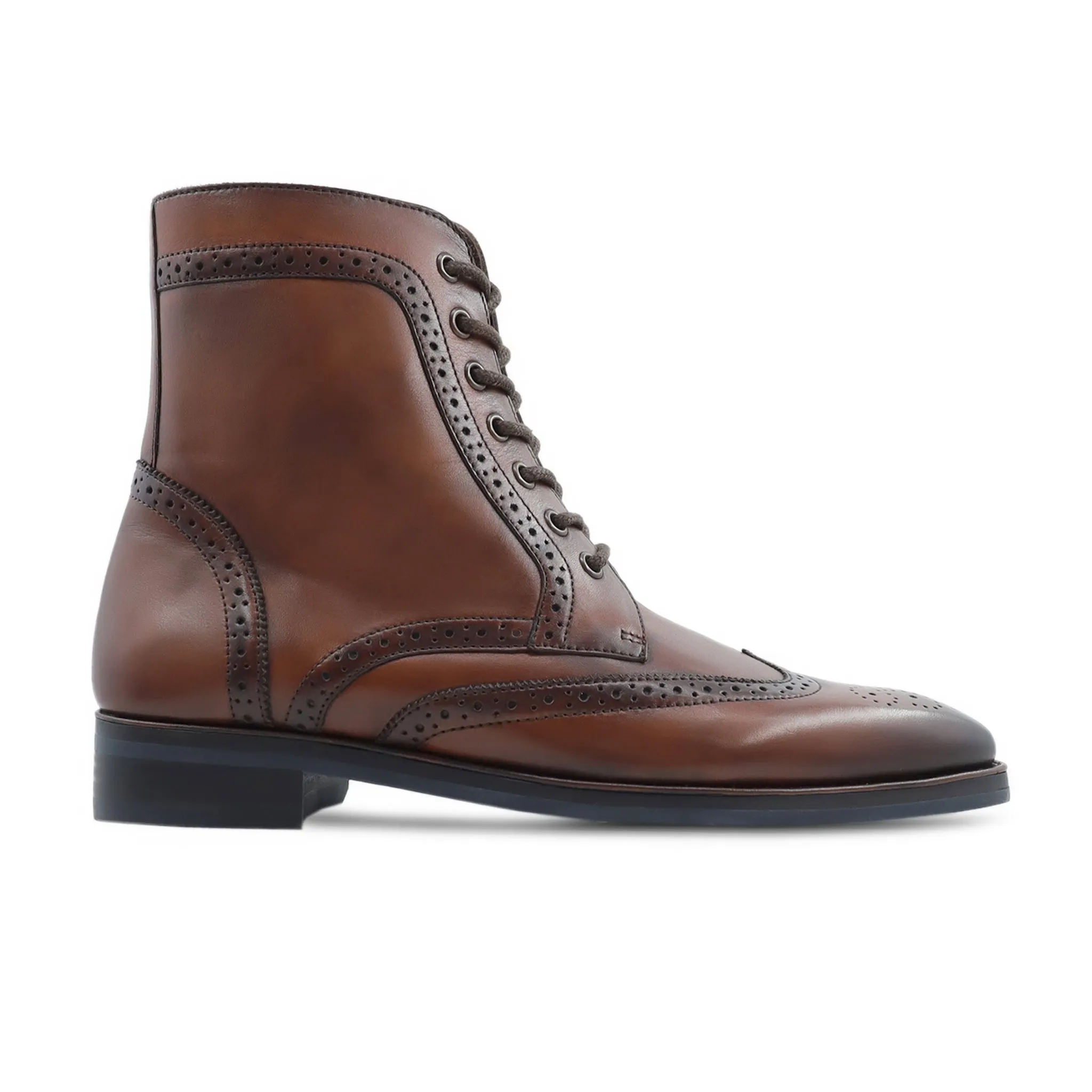 Klagen - Men's Brunish Brown Calf Leather Boot