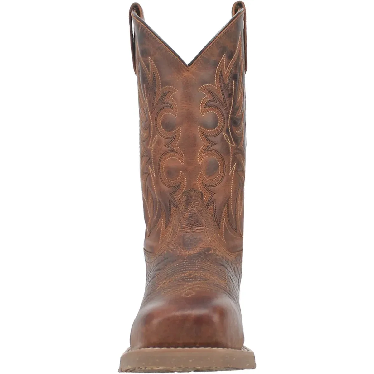 'Laredo' Men's 11 Durant Western Square Steel Toe - Rust