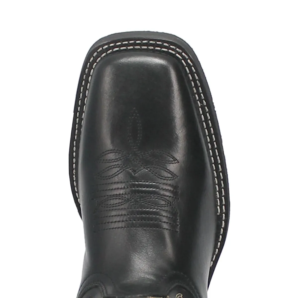 'Laredo' Men's 11" Kane Western Square Toe - Black