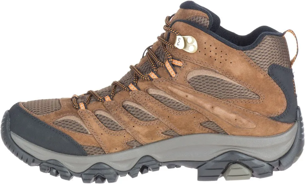 'Merrell' Men's Moab 3 Mid Hiker - Earth (Wide)