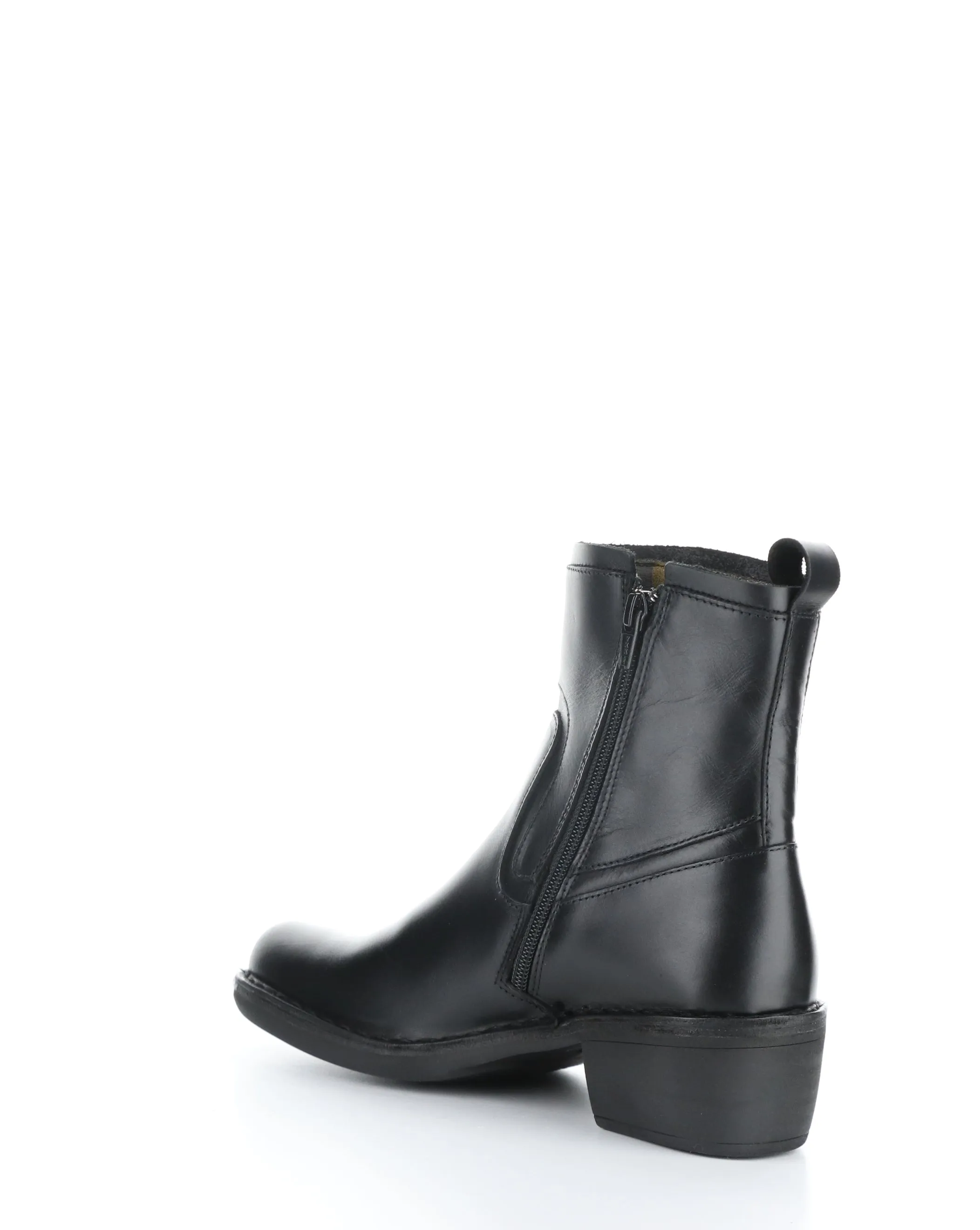 MIZI102FLY 000 BLACK Round Toe Boots