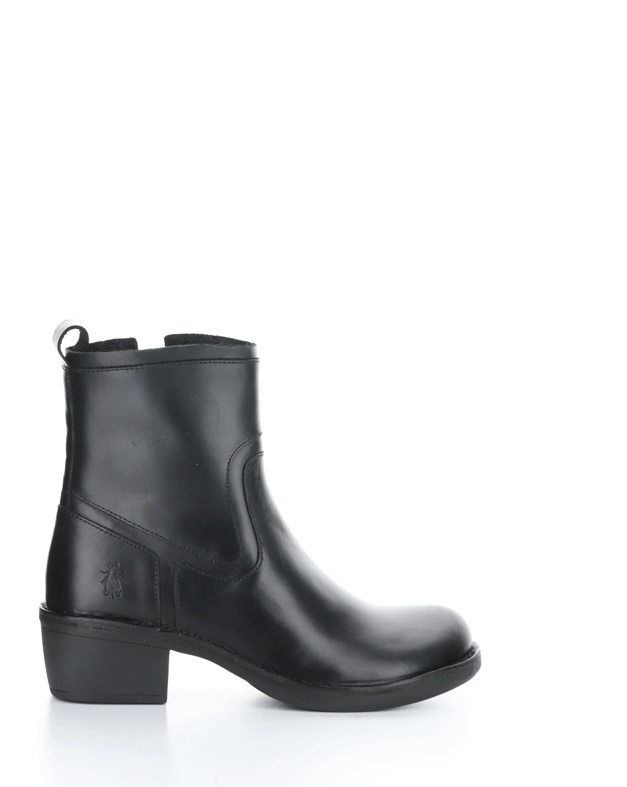 MIZI102FLY 000 BLACK Round Toe Boots