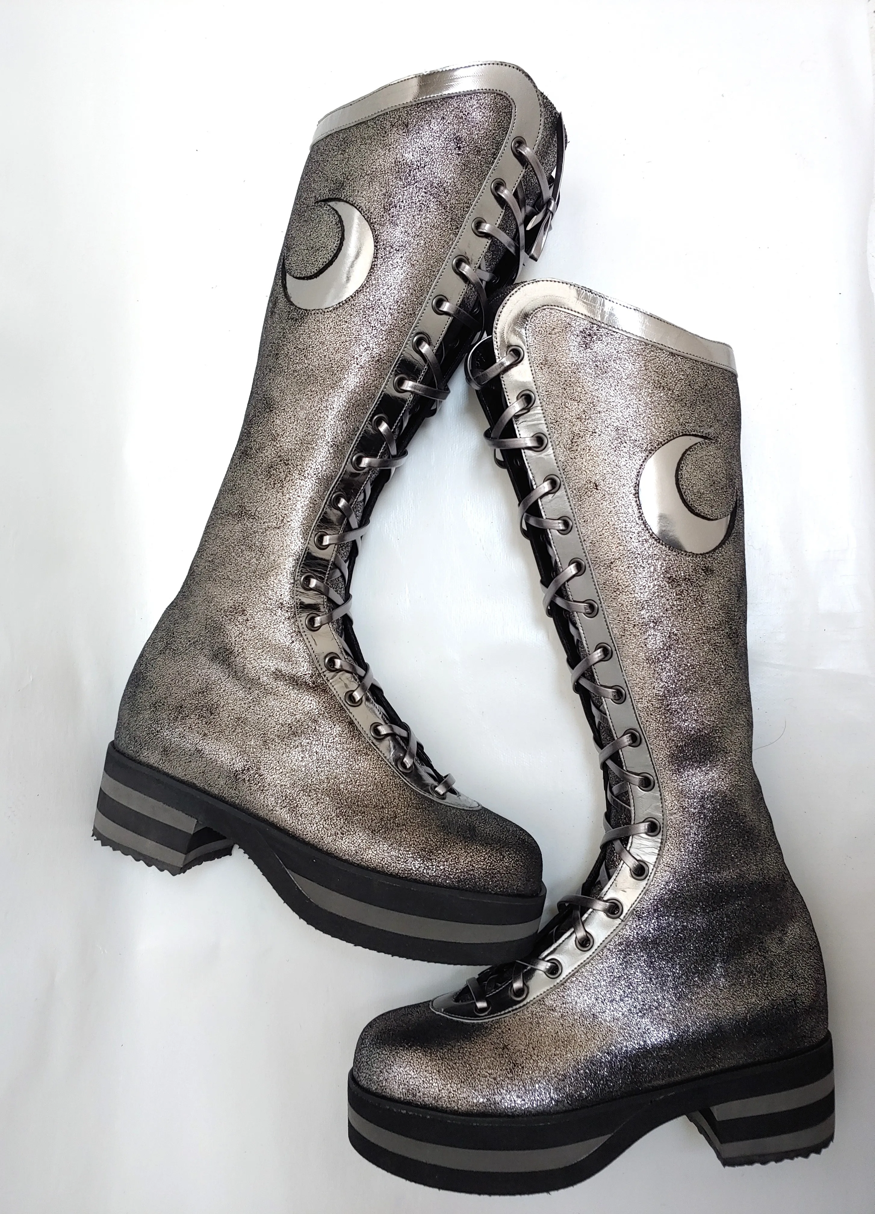 MOONDUST Knee Boots