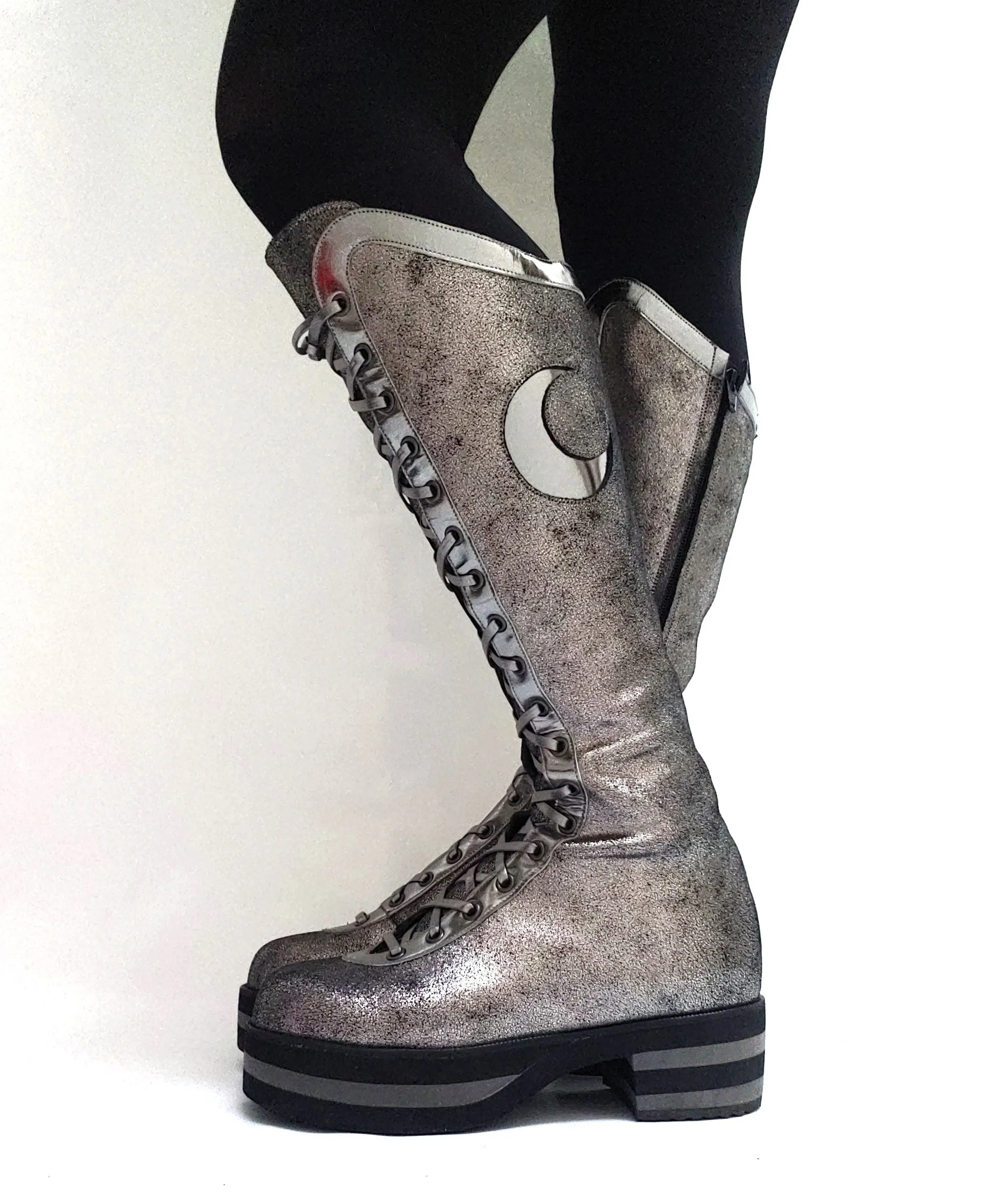 MOONDUST Knee Boots