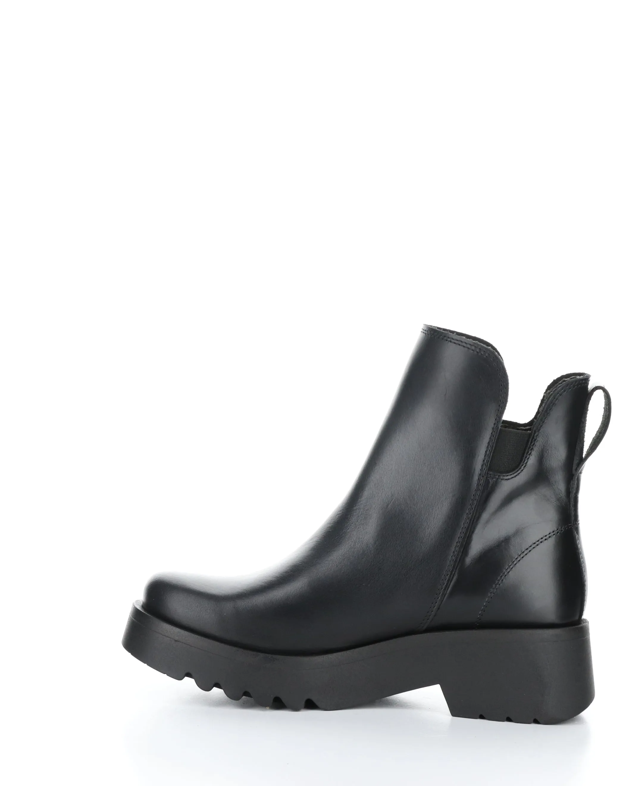 MUZZ977FLY 000 BLACK Round Toe Boots