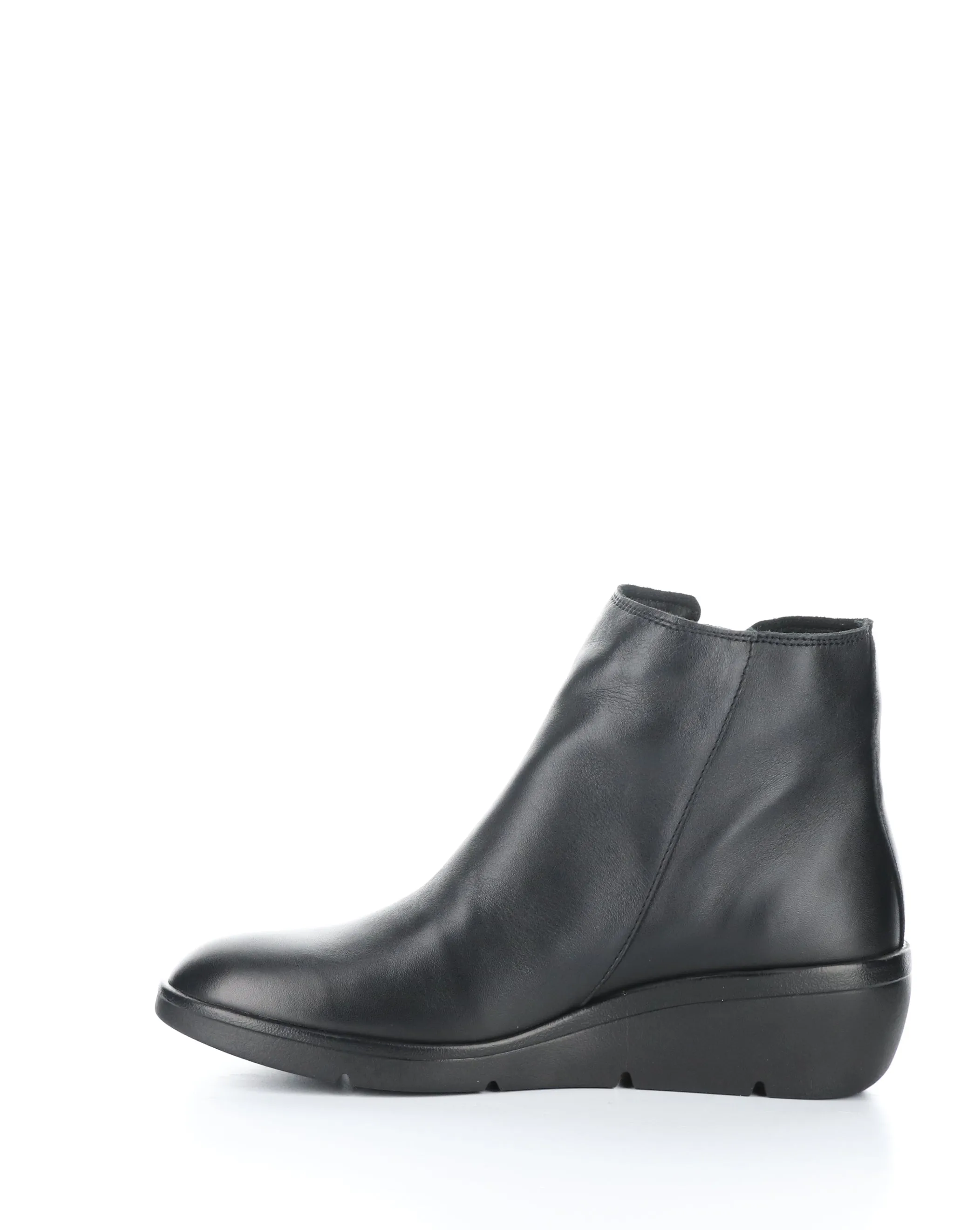 NULA550FLY 004 BLACK Round Toe Boots