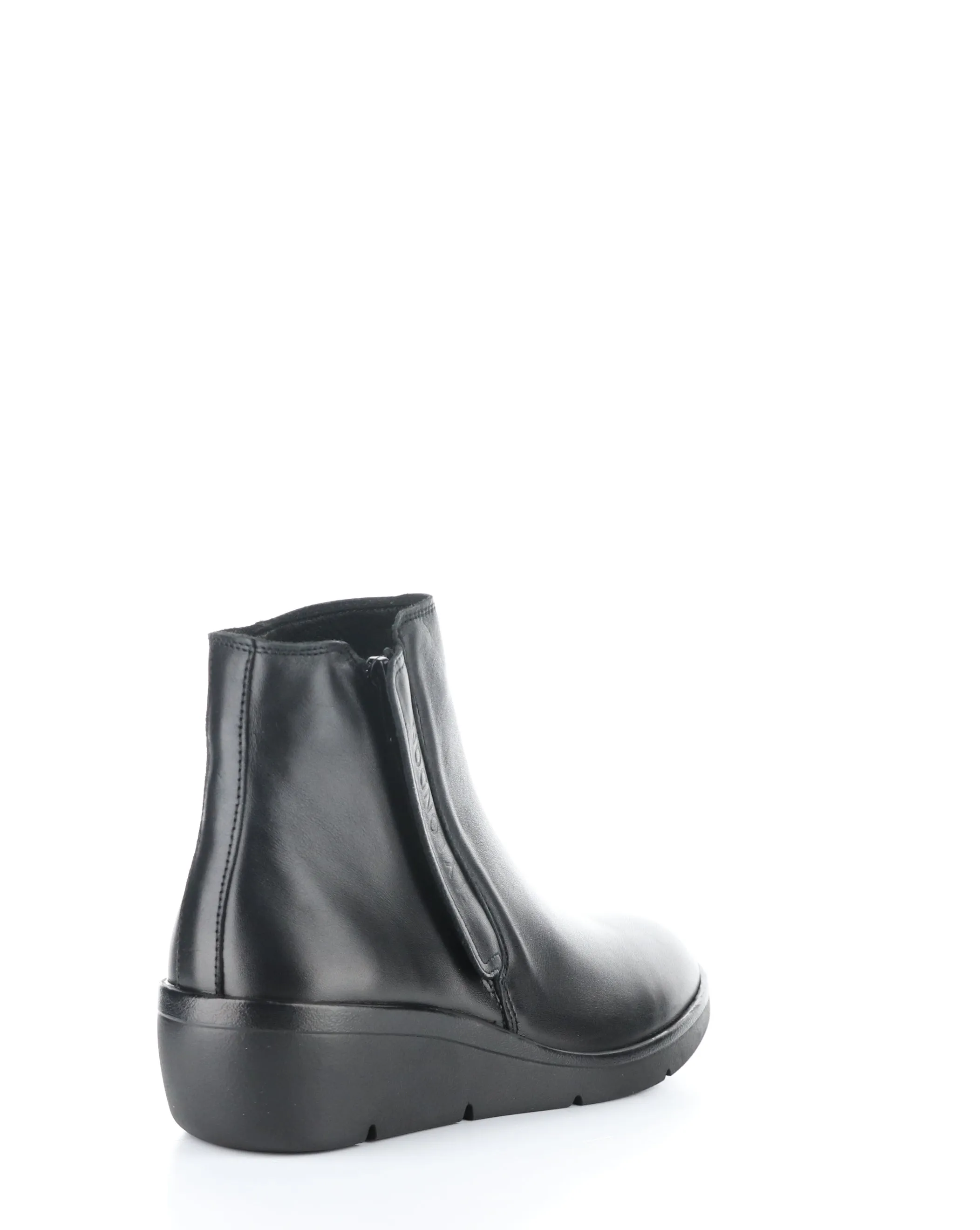 NULA550FLY 004 BLACK Round Toe Boots