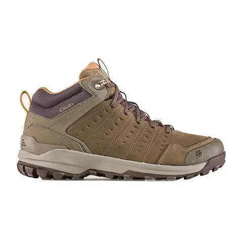 Oboz Sypes Mid Leather B-DRY Hiking Boot (Men) - Cedar Brown