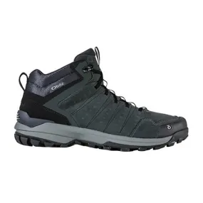 Oboz Sypes Mid Leather B-DRY Hiking Boot (Men) - Dark Shadow