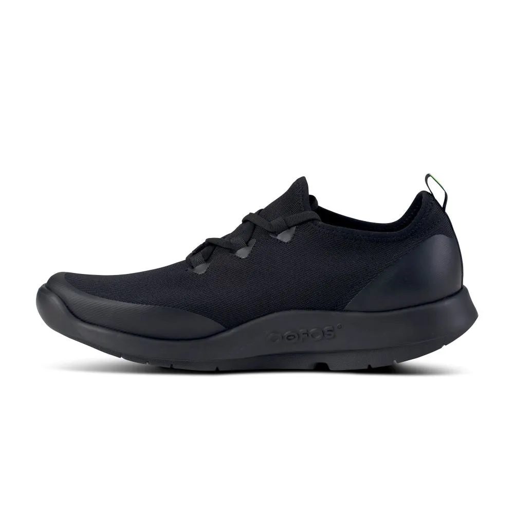 'OOFOS' Men's OOmg Sport LS-Low Shoe - Black / Black